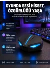 Mey İthalat® Tam Kablosuz  Kulaklığı 5.0 Bluetooth LED Kontrollü Yeni Nesil