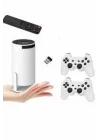 Mey İthalat® Taşınabilir Android Projeksiyon Ayaklı Çift Kollu 4K Çözünürlüklü Sinema Projeksiyonu