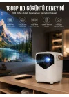 Mey İthalat® Taşınabilir Android Projeksiyon Wifi Destekli 4K Multimedia Tabanlı Ev Ve Ofis Tipi