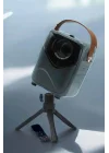 Mey İthalat® Taşınabilir Android Projeksiyon Wifi Destekli 4K Multimedia Tabanlı Ev Ve Ofis Tipi