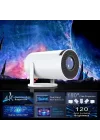 Mey İthalat® Taşınabilir Android TV Özellikli Projeksiyon
