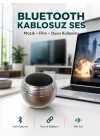 Mey İthalat® Taşınabilir Bluetooth Hoparlör Yüksek Ses Kaliteli Mini Tasarım Yeni Nesil