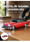 Mey İthalat® Taşınabilir Klasik Araç Tasarımlı Kablosuz Hoparlör