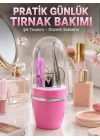 Mey İthalat® Taşınabilir Manikür Seti Pembe Tırnak Bakım ve Kişisel Bakım Kiti