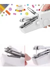 Mey İthalat® Taşınabilir Mini Dikiş Makinesi  Hızlı Onarım ve Kendin Yap