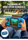 Mey İthalat® Taşınabilir Mini Video Oyun Konsolu Ergonomik Tasarım