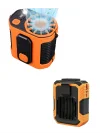 Mey İthalat® Taşınabilir USB Şarjlı Turbo Fan – 3 Modlu Soğutma, Hafif & Kompakt