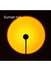 Mey İthalat® Taşınabilir USB Sunset Lamba: Ev ve Araba İçin Ambiyans Işığı