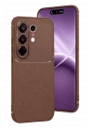 Mey İthalat®  Tecno Camon 50 Pro 5G Auto Focus Karbon Kapak - Kahverengi