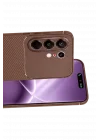 Mey İthalat®  Tecno Camon 50 Pro 5G Auto Focus Karbon Kapak - Kahverengi