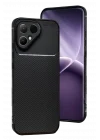 Mey İthalat®  Tecno Pova Curve 2 5G Auto Focus Karbon Kapak - Siyah