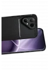 Mey İthalat®  Tecno Pova Curve 2 5G Auto Focus Karbon Kapak - Siyah