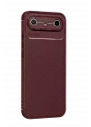 Mey İthalat®  Tecno Spark Slim 5G Auto Focus Karbon Kapak - Bordo