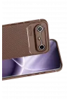 Mey İthalat®  Tecno Spark Slim 5G Auto Focus Karbon Kapak - Kahverengi