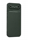 Mey İthalat®  Tecno Spark Slim 5G Auto Focus Karbon Kapak - Koyu Yeşil