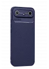 Mey İthalat®  Tecno Spark Slim 5G Auto Focus Karbon Kapak - Lacivert