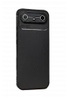 Mey İthalat®  Tecno Spark Slim 5G Auto Focus Karbon Kapak - Siyah