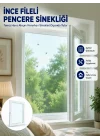 Mey İthalat® Tek Kanatlı Cırt Bantlı Pencere Sinekliği