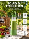 Mey İthalat® Ev Dışı Kullanıma Uygun Taşınabilir Smoothie Makinesi