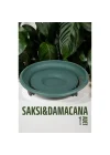 Mey İthalat® Tekerlekli Saksı Altığı 37 CM YEŞİL 721052