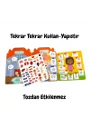 Mey İthalat®  Tekrar Kullanılabilen İlk Sticker Kitabım My Body