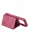 Mey İthalat®  Tema Magsafe Deri Kartlık - Pembe