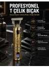 Mey İthalat® Tıraş Makinesi Çizik Tıraş Paslanmaz Çelik Uzun Ömürlü Şarjlı