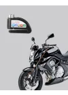 Mey İthalat® Titreşim Sensörlü Alarmlı Motosiklet Disk Kilidi 14mm Çelik Çift Kilitleme