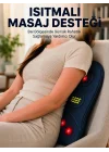 Mey İthalat® Titreşimli Isıtmalı Sırt ve Bel Masaj Minderi Ergonomik Tasarım