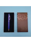 Mey İthalat® Touchpen Mavi Kalem Kutulu