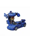Mey İthalat®  Transforming Robot Racer Kumandalı Sesli ve Işıklı Robot