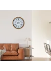 Mey İthalat® Turuncu 36 Cm Standart Duvar Saati