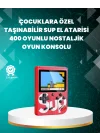 Mey İthalat® TV Çıkışlı Mini Retro El Konsolu 400 Oyunlu