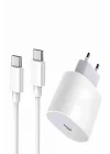 Mey İthalat® Type-C Hızlı Şarj Özellikli Cihazı USB-C Kablo Dahil