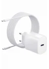 Mey İthalat® Type-C Hızlı Şarj Özellikli Cihazı USB-C Kablo Dahil
