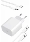 Mey İthalat® Type-C Hızlı Şarj Özellikli Cihazı USB-C Kablo Dahil