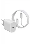Mey İthalat® Type-C Hızlı Şarj Özellikli Cihazı USB-C Kablo Dahil