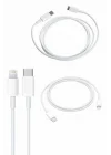 Mey İthalat® Type-C Ligtning 30W İOS Şarj Kablosu Hızlı Şarj Kablosu