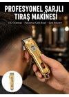 Mey İthalat® Type-C Şarjlı LCD Ekranlı Profesyonel Saç Sakal Tıraş Makinesi Yeni Nesil