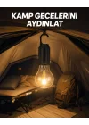 Mey İthalat® Type-C Şarjlı LED Kamp Lambası – Uzun Ömürlü Pil ve Yüksek Parlaklık