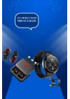 Mey İthalat® Ucuz Kaliteli Akıllı Saat ve Powerbank Bluetooth Kulaklık 5.1 Stereo ANC Özelliği