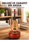 Mey İthalat® Ud Sembolü Müzik Kutusu Estetik Tasarım Melodi Destekli