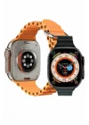 Mey İthalat® Ultra Akıllı Saat 49 Mm Çift Kordonlu Arama Cevaplama Bluetooth Bağlantılı