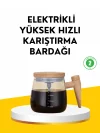 Mey İthalat® USB Şarjlı Akıllı Karıştırıcı Kupa IP6 Su Geçirmez