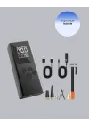 Mey İthalat® USB Şarjlı Taşınabilir Hava Kompresörü Dijital Ekranlı