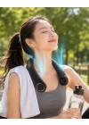 Mey İthalat® USB Şarjlı Yüksek Pil Kapasiteli Boyun Vantilatörü