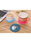Mey İthalat® USB Silikon Bardak Altı Isıtıcı