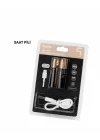 Mey İthalat® USB Type-C ile Hızlı Şarj Edilebilen AA Lityum Pil
