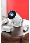 Mey İthalat® USB ve Kablosuz Bağlantı Özellikli 5000 Saat Ampul Ömürlü Projeksiyon