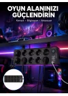 Mey İthalat® USB ve Type-C Çıkışlı 10lu Akım Korumalı Çoklu Priz Güç Dağıtıcı